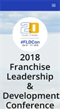 Mobile Screenshot of franchisedevelopmentconference.com